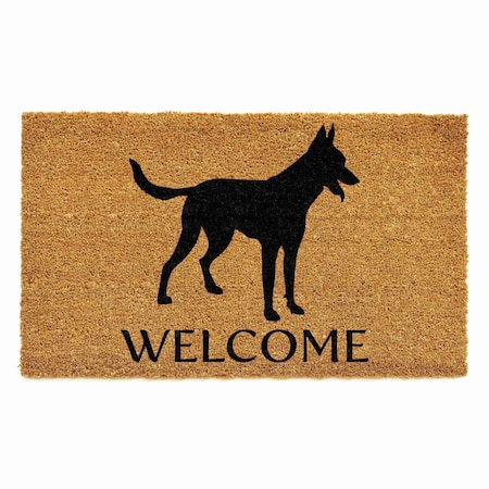 Calloway Mills Doormat, Coir/Vinyl, 24 in W x 36 in L 106862436